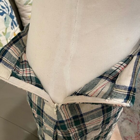 ZARA Plaid Ruffled Maxi Skirt - Picture 9 of 13